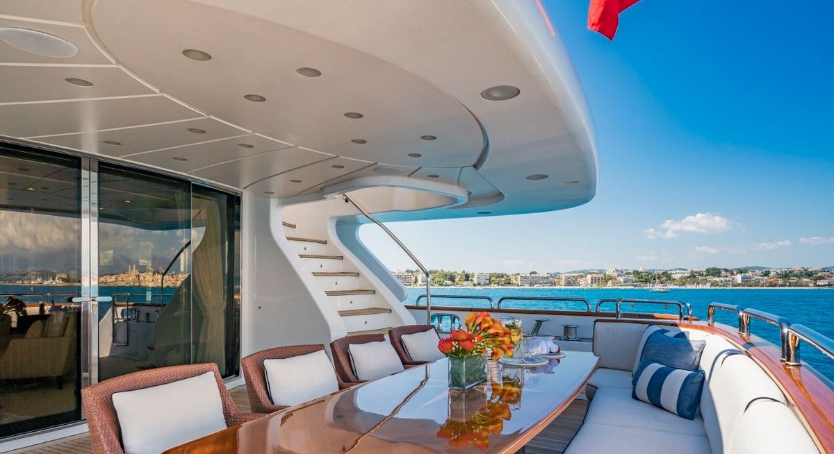 AURA yacht charter 4