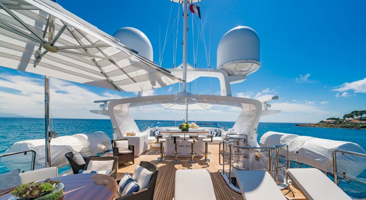 AURA yacht charter 3