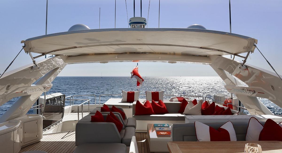 CHAMPAGNE AND CAVIAR yacht charter 1