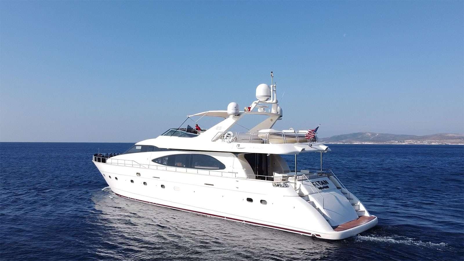 TITAN yacht charter 1